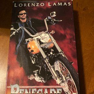 LORENZO LAMAS IN RENEGADE VHS THE BOUNTY HUNTER